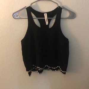 Black Crop Top